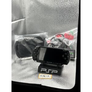 psp 1000 w/accessories & blemish on black screen
